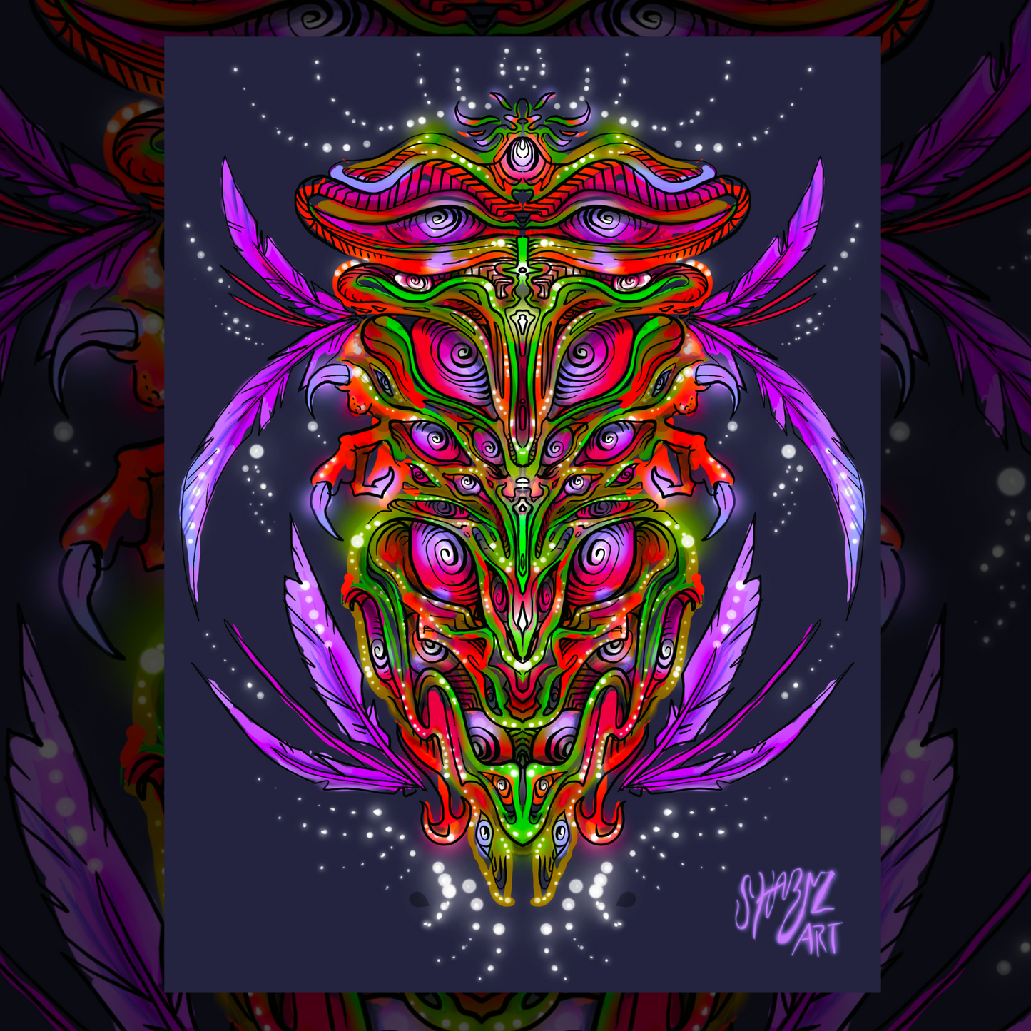 Galactic Entity Poster