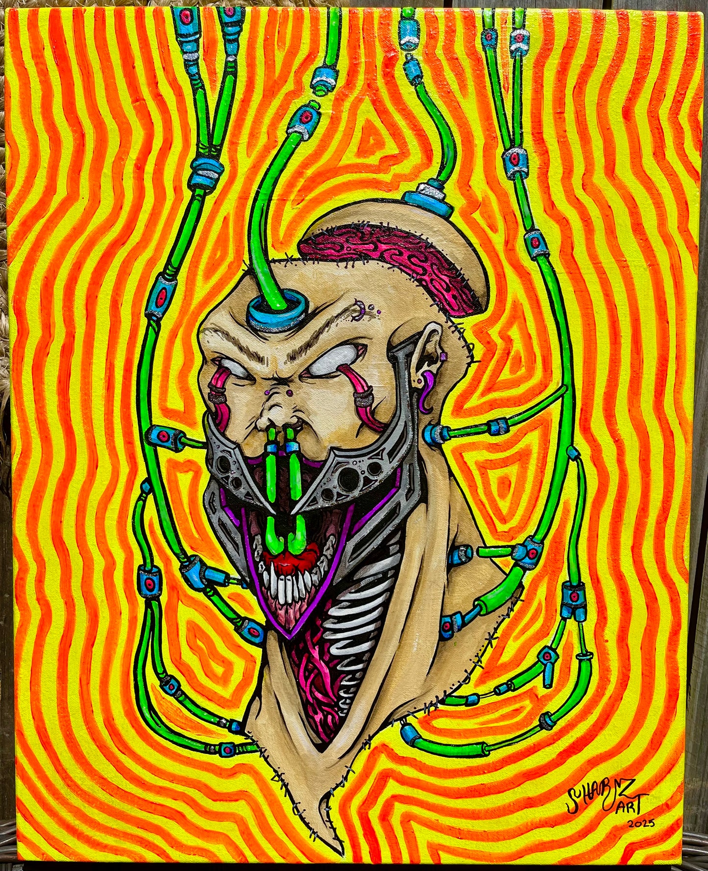 Reticulum original Painting
