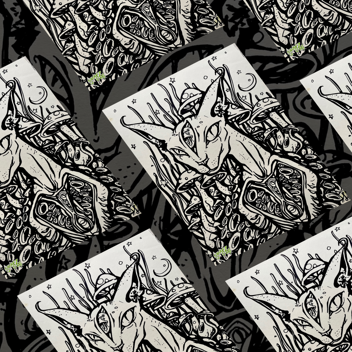 Mono Kitty Poster