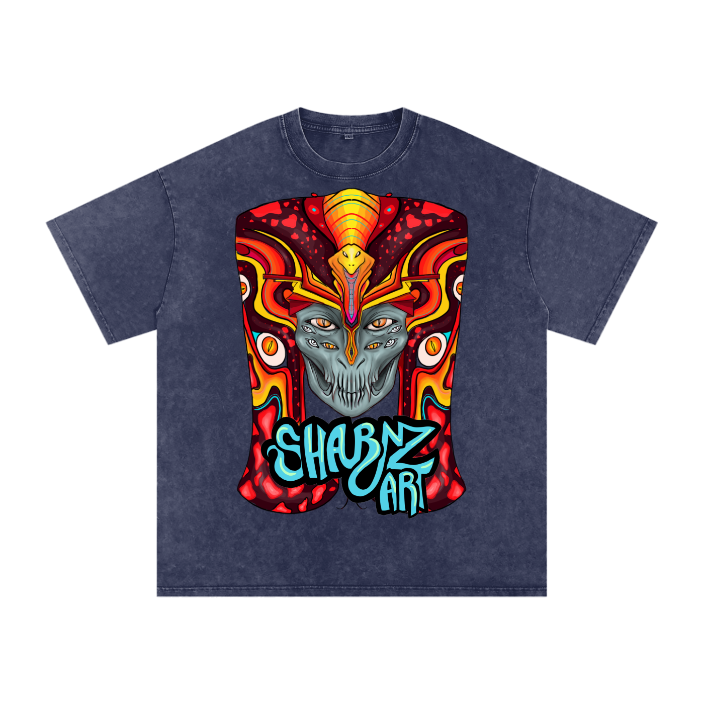 Cosmic Pharaoh Snow Washed T-Shirt