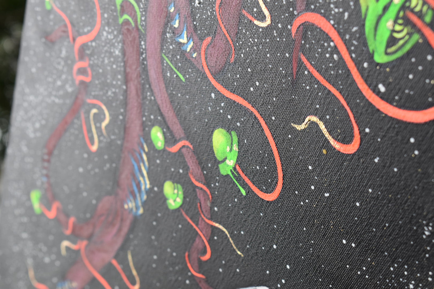 Lady Shroom Original Painting