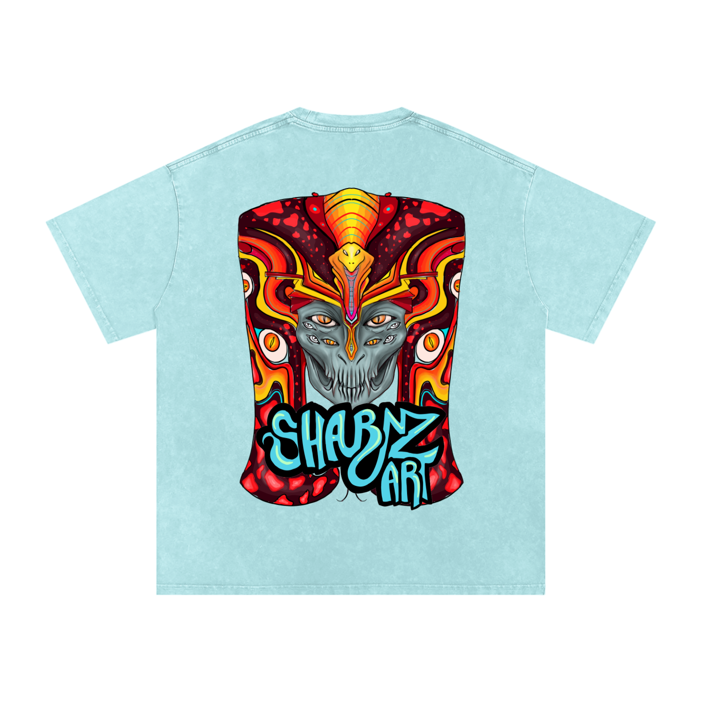 Cosmic Pharaoh Snow Washed T-Shirt