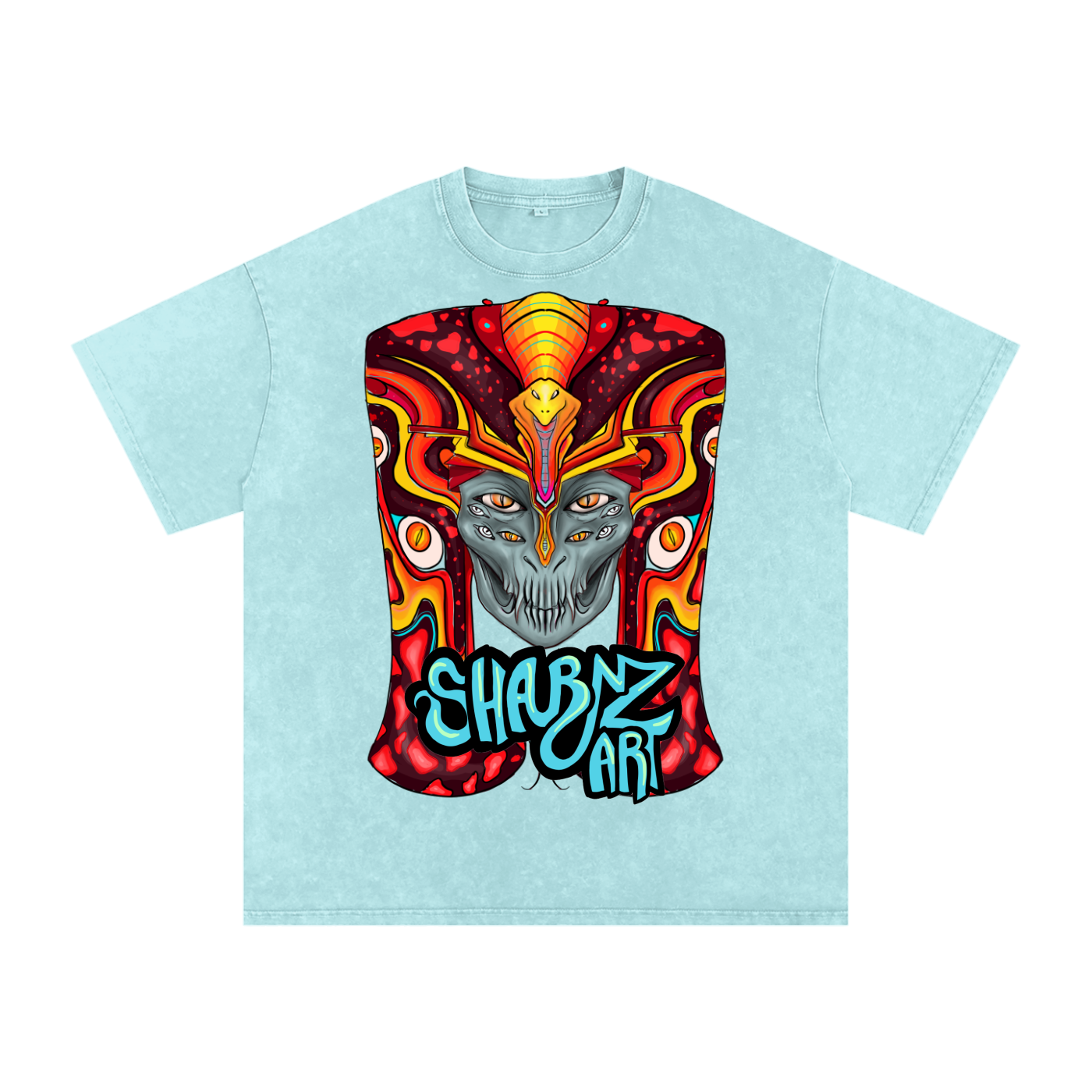 Cosmic Pharaoh Snow Washed T-Shirt