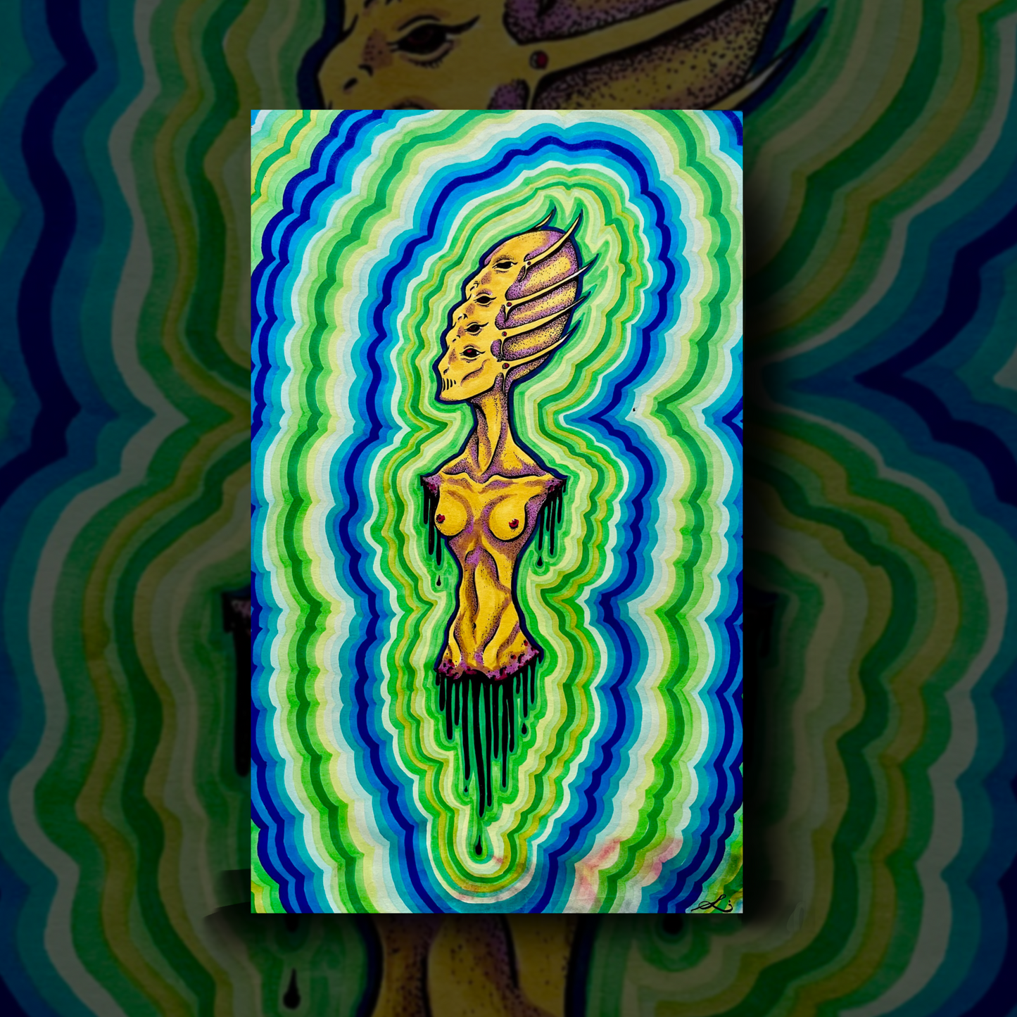 Nautic Alien Poster