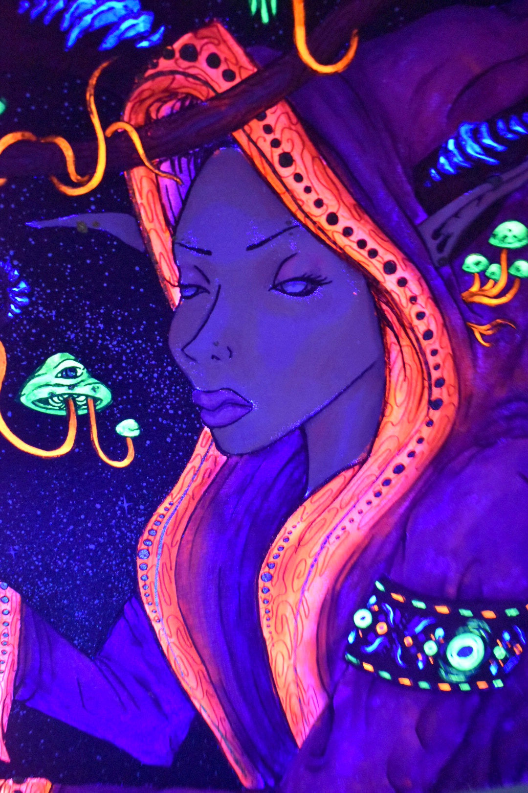 Lady Shroom Original Painting