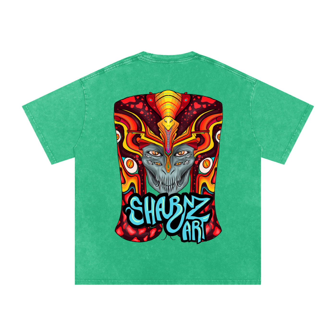 Cosmic Pharaoh Snow Washed T-Shirt