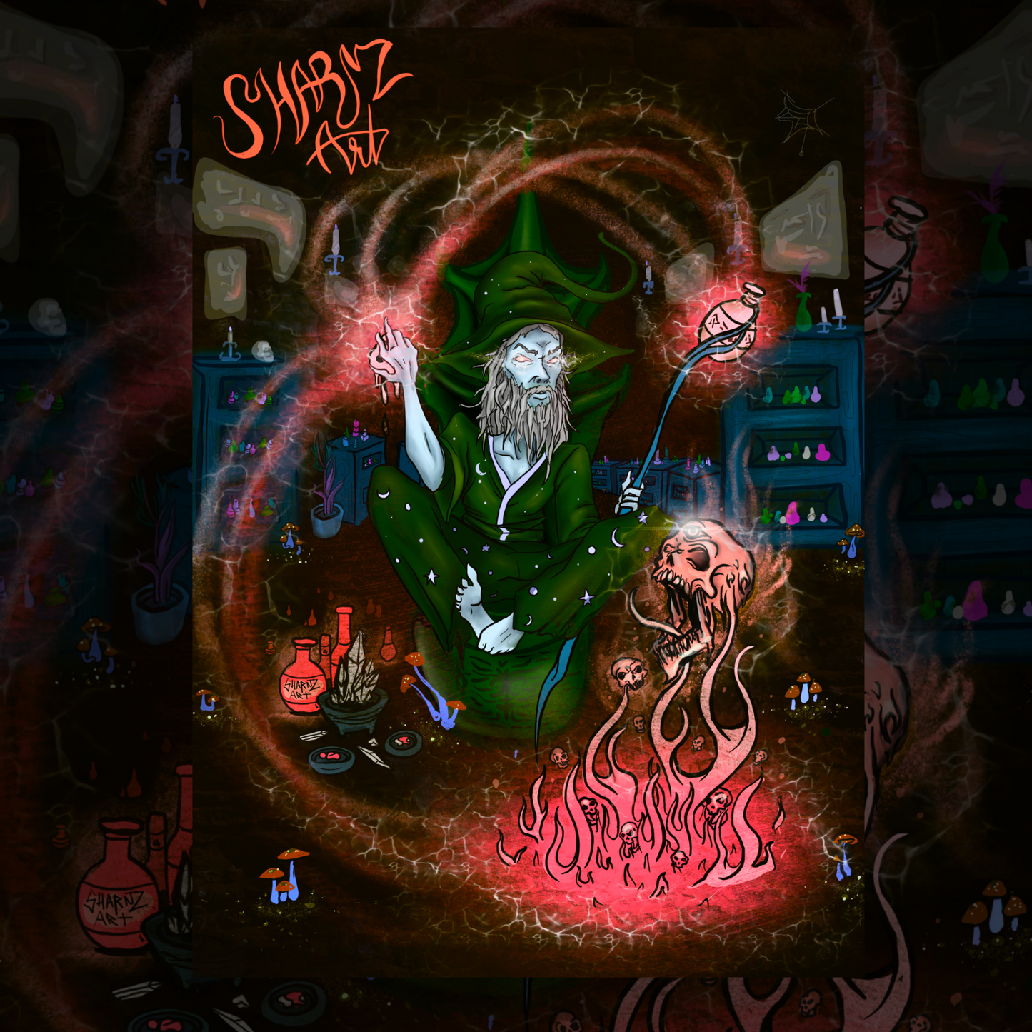 Alchemical Wizardry Poster
