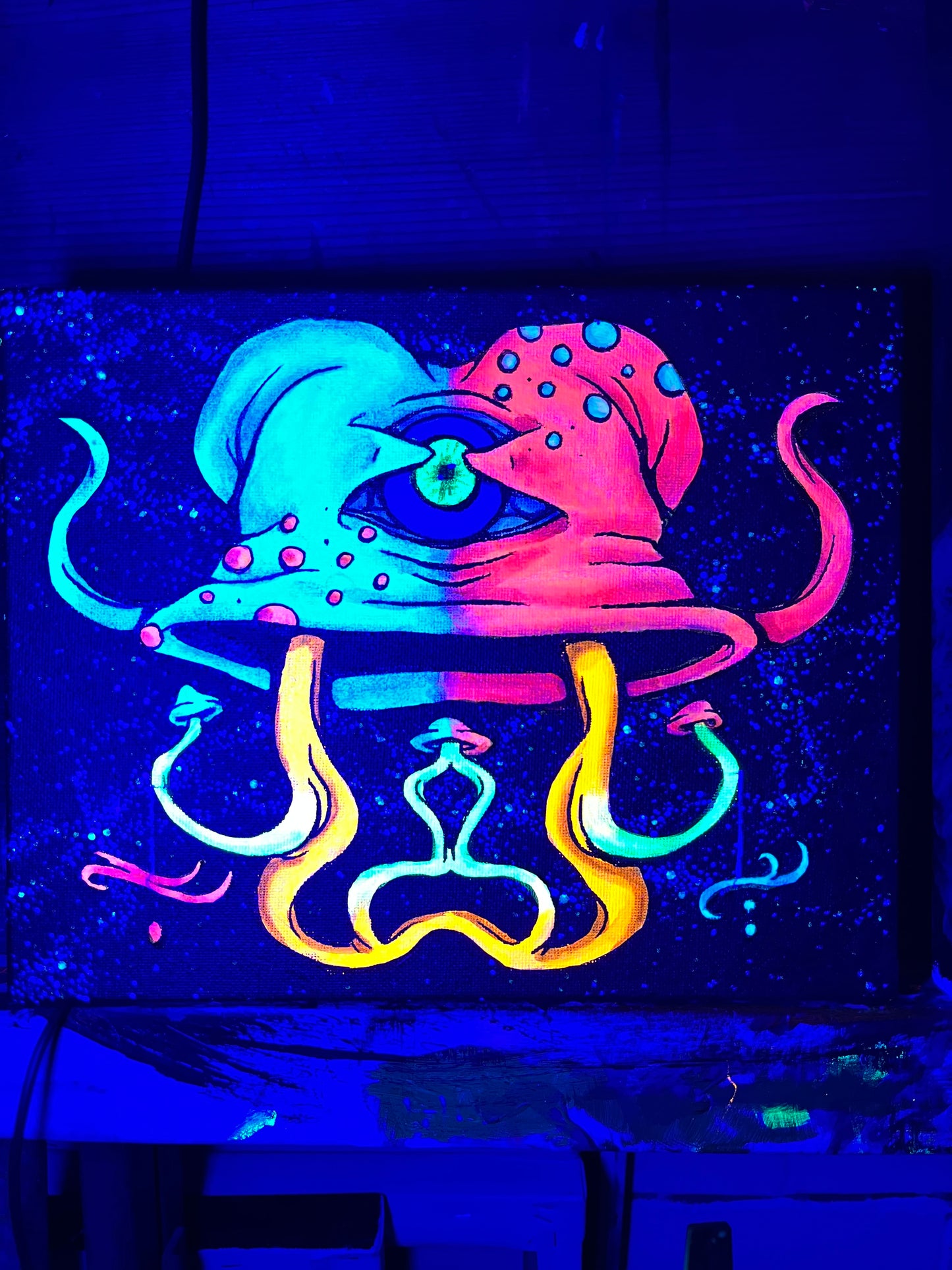 Duality of Shroomer Original Painting