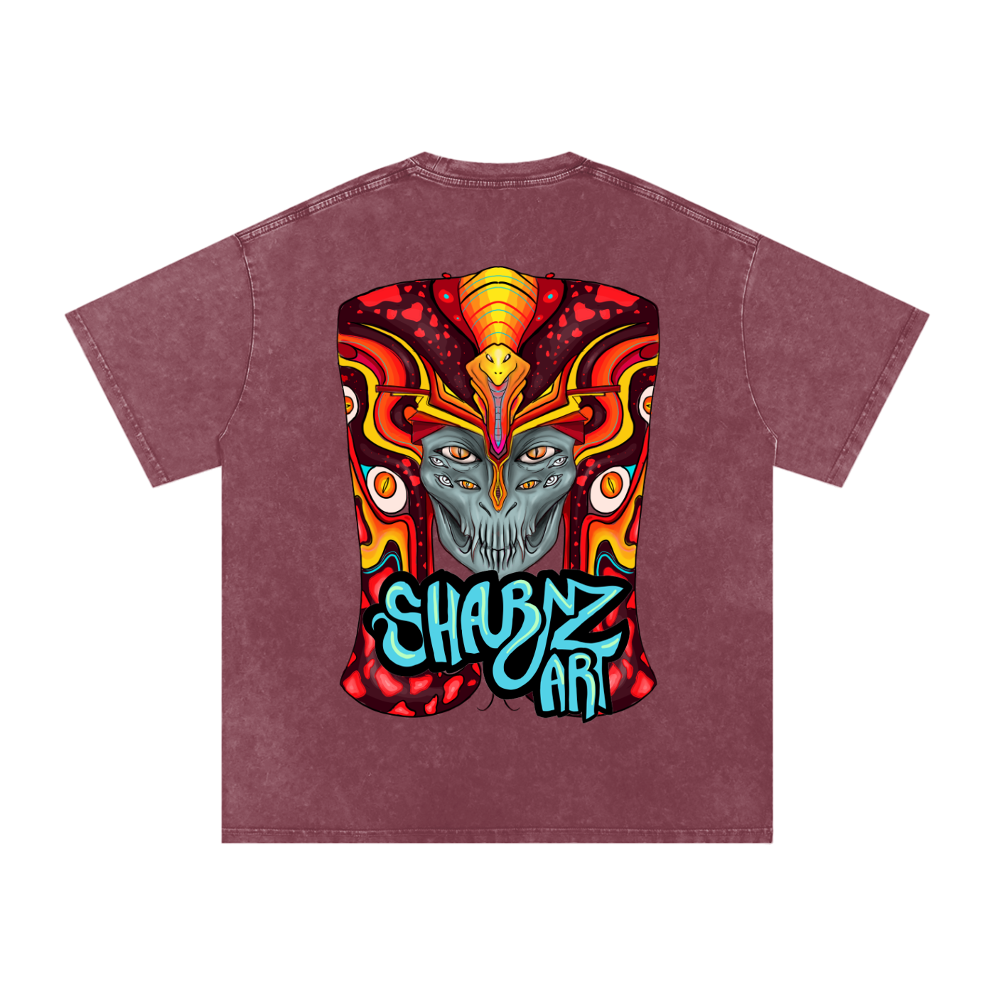 Cosmic Pharaoh Snow Washed T-Shirt