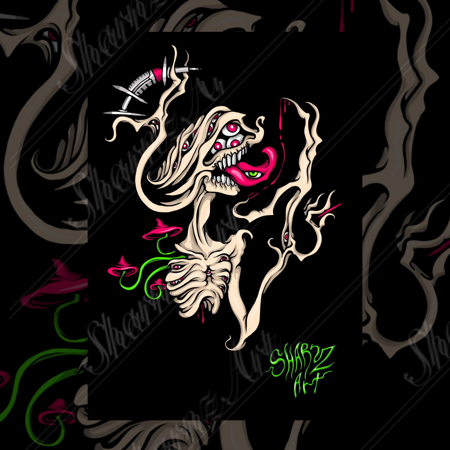 The syringe Poster