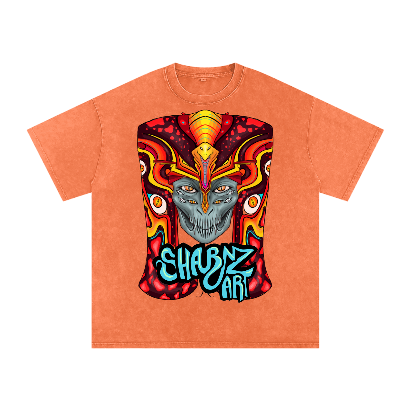 Cosmic Pharaoh Snow Washed T-Shirt