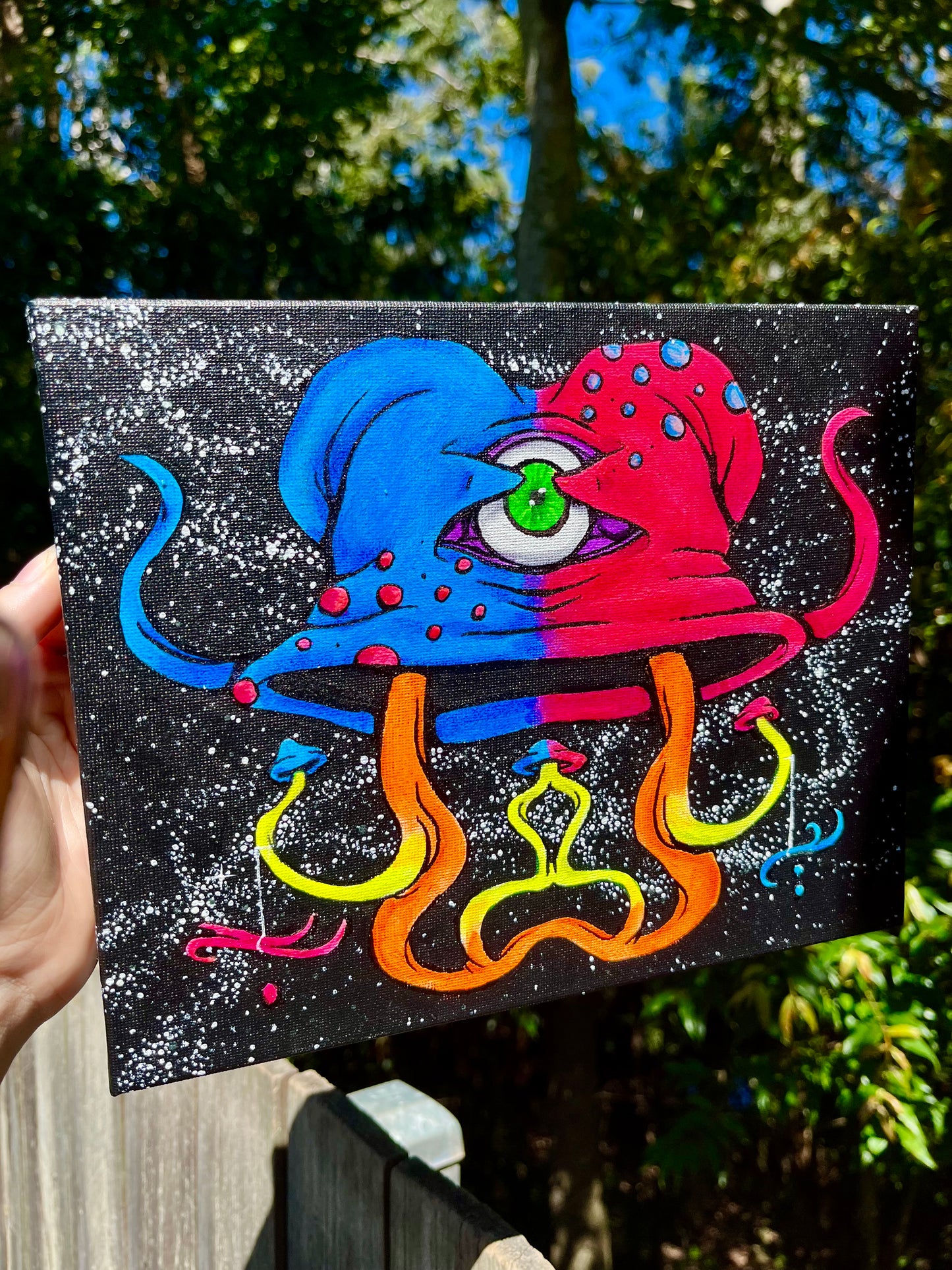 Duality of Shroomer Original Painting