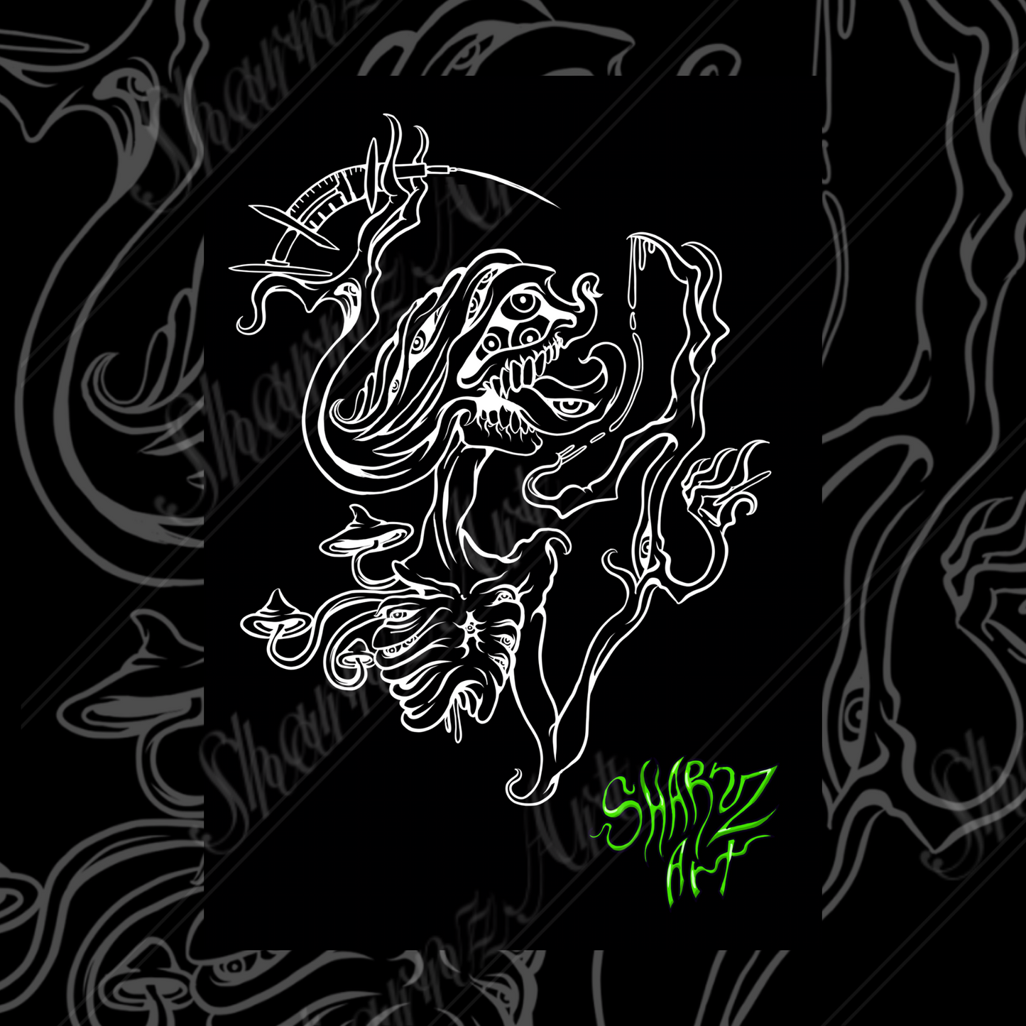 The syringe Poster