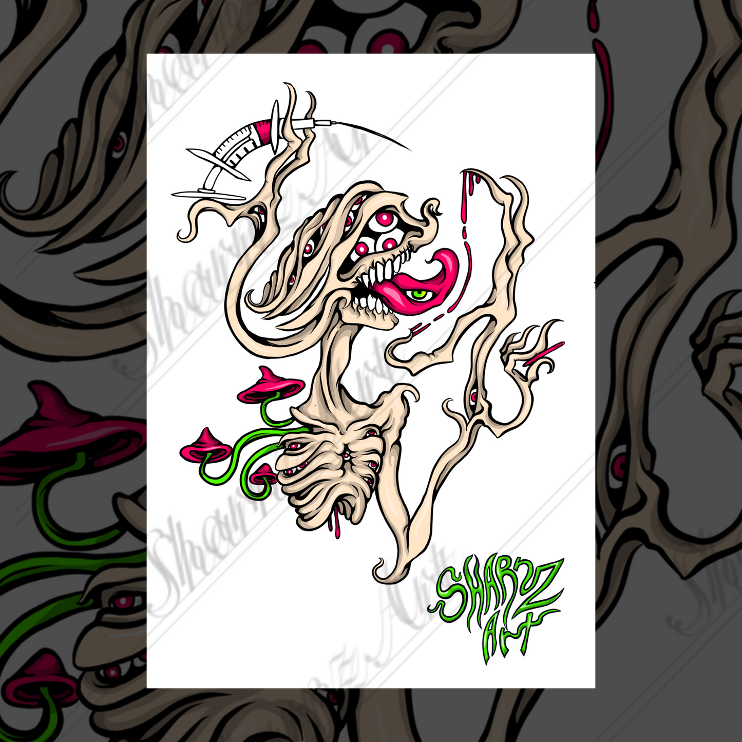The syringe Poster