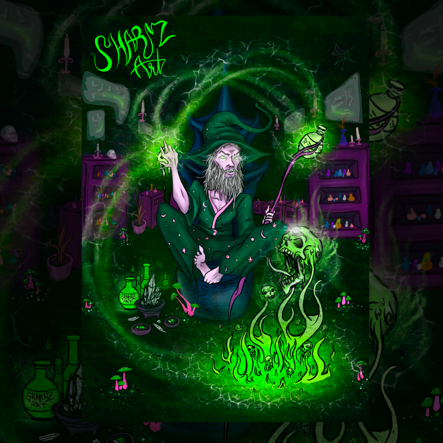 Alchemical Wizardry Poster