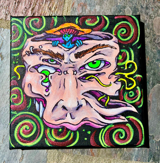 Fungi on the mind Original painting