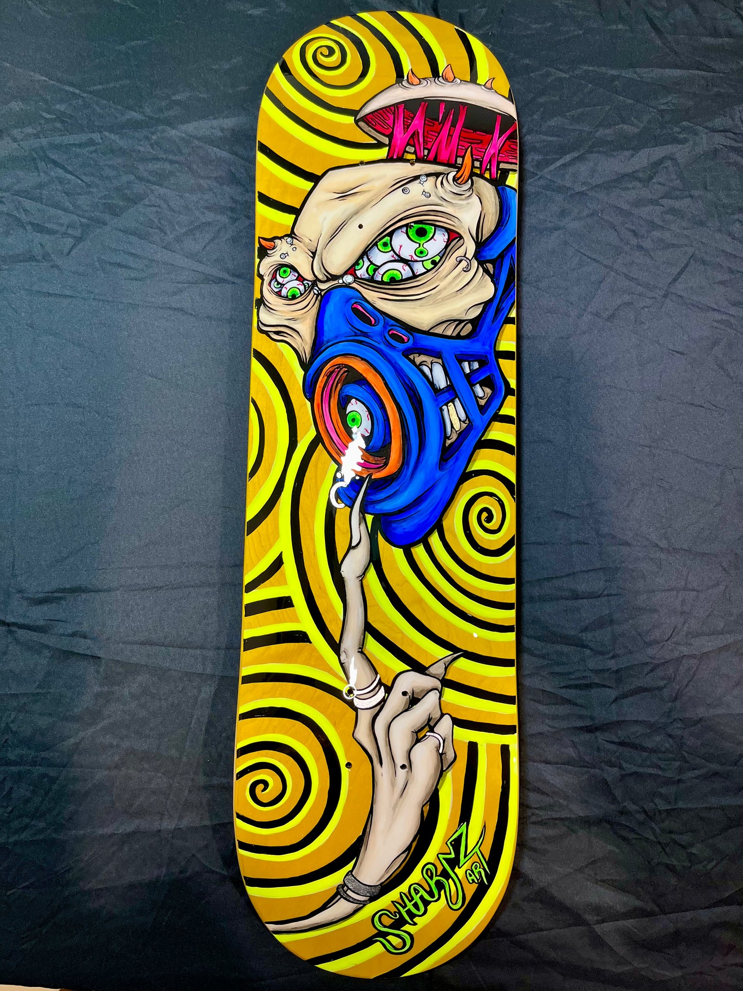 Infected Skateboard