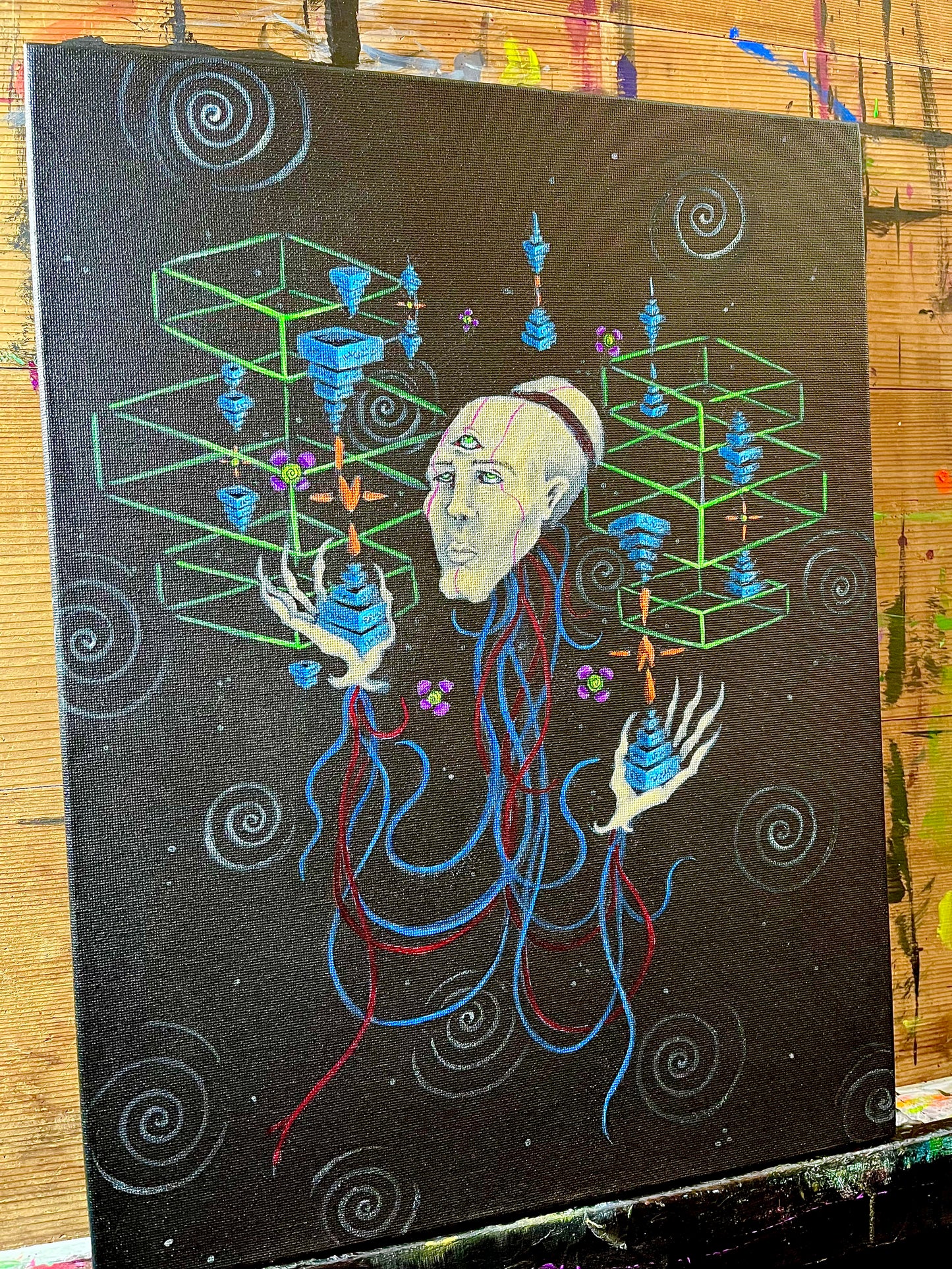 Cognisant self Original Painting