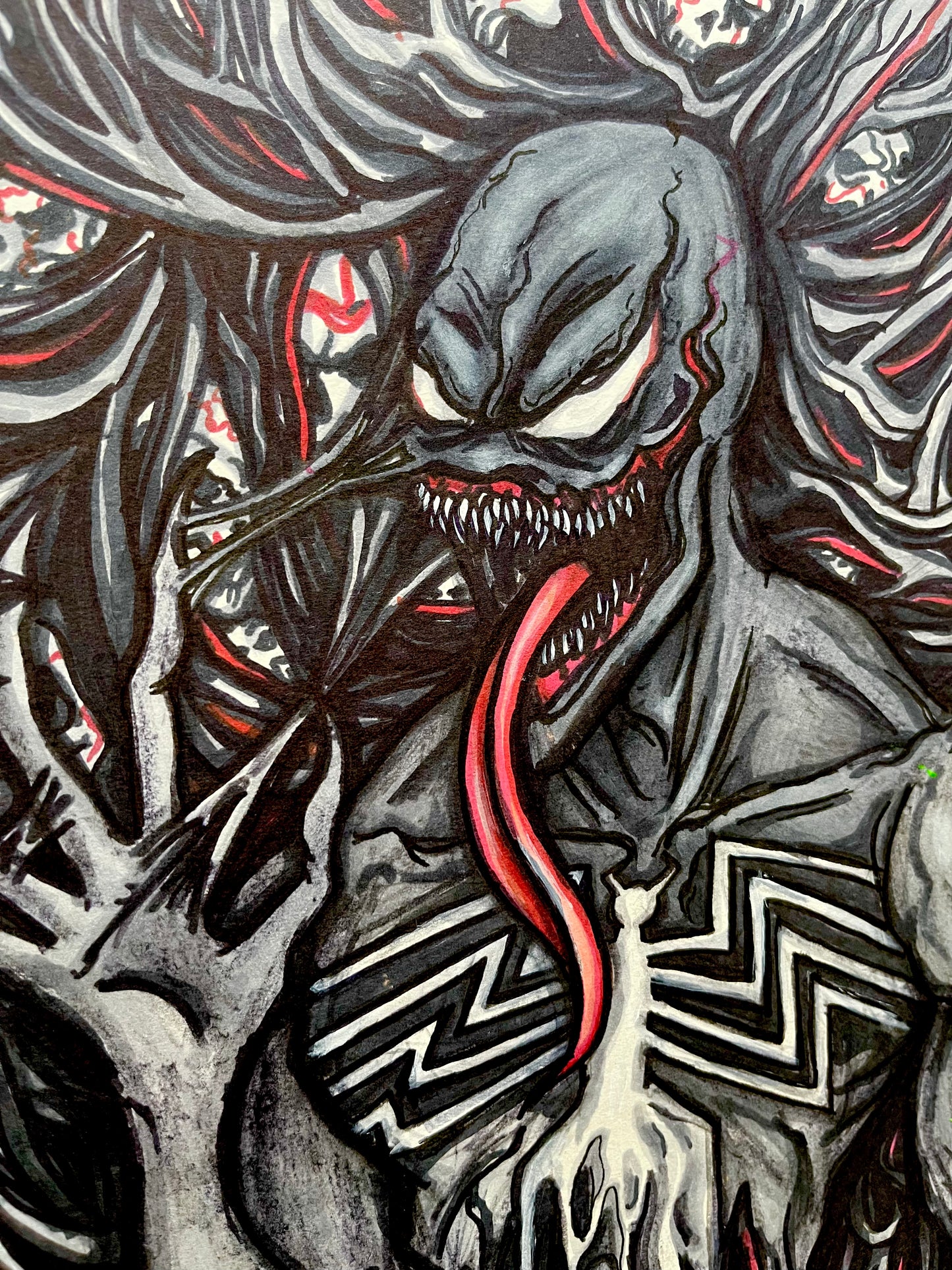 Ripped Venom Poster