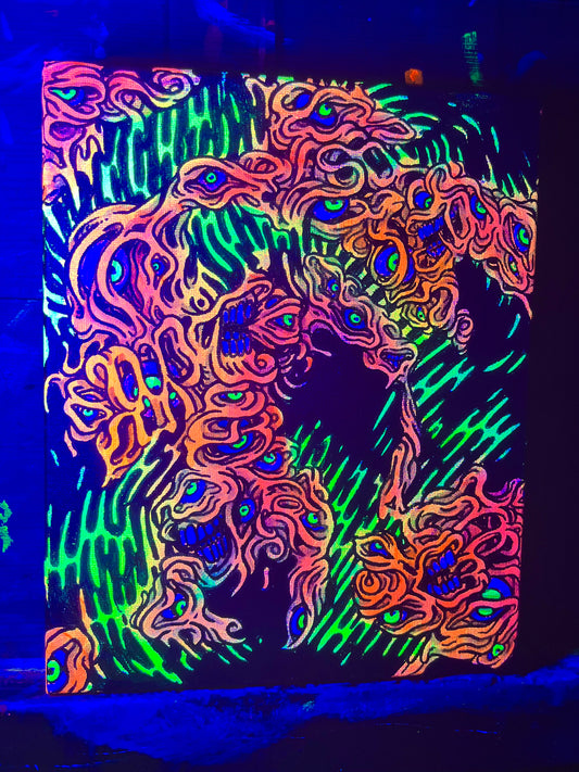 Warped Hypnosis Original Painting