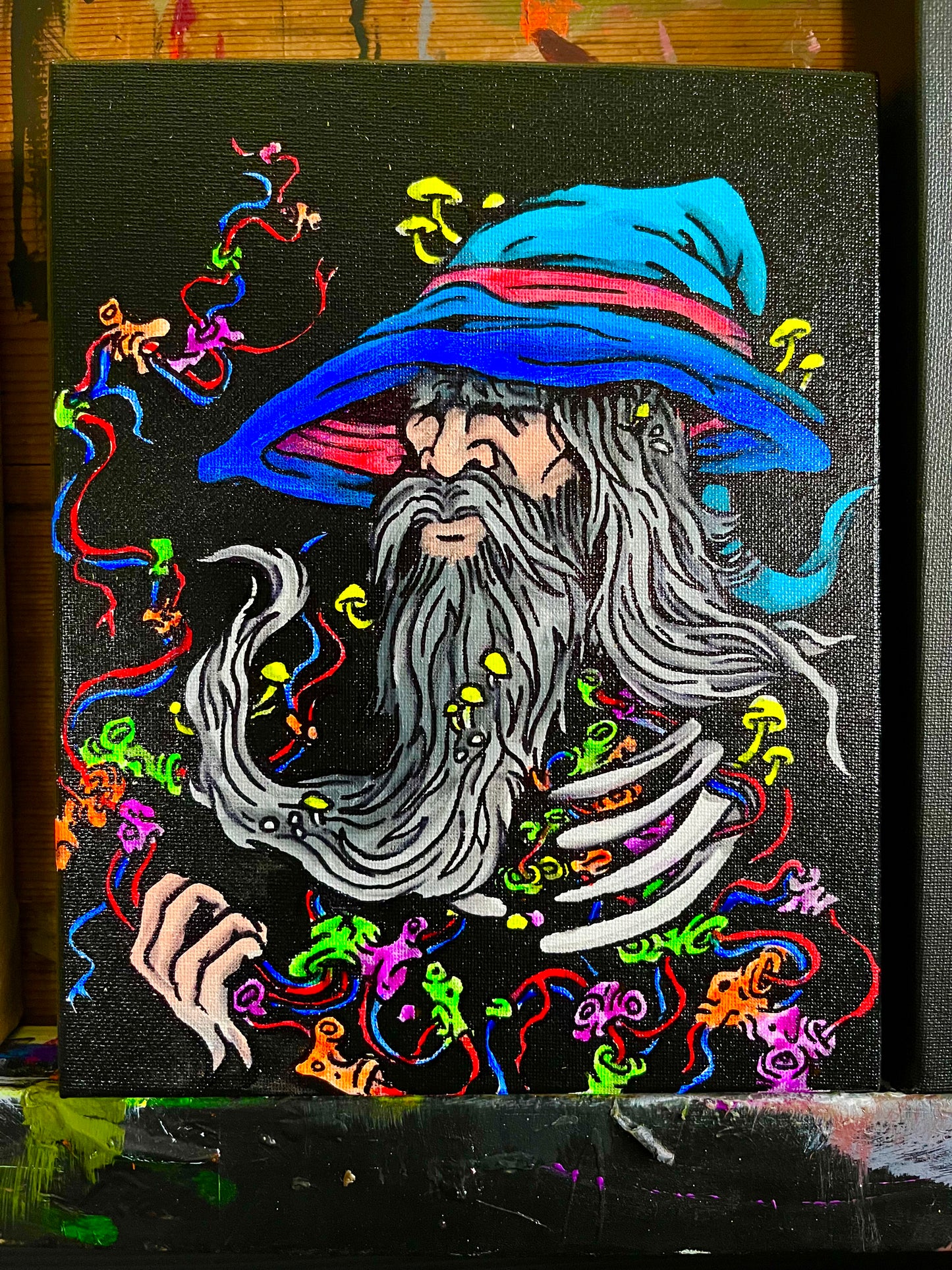 Organic Wizard Original painting