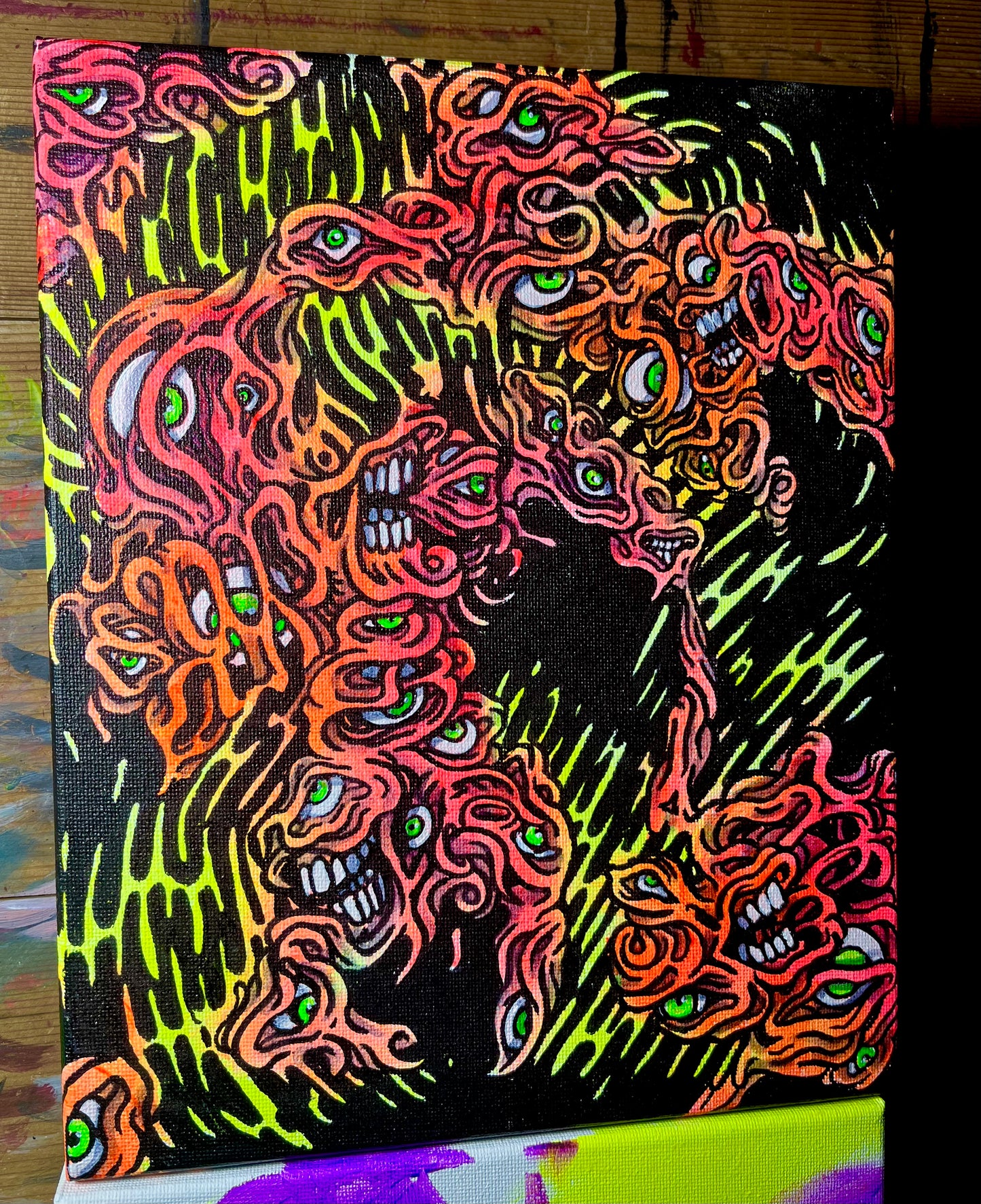 Warped Hypnosis Original Painting