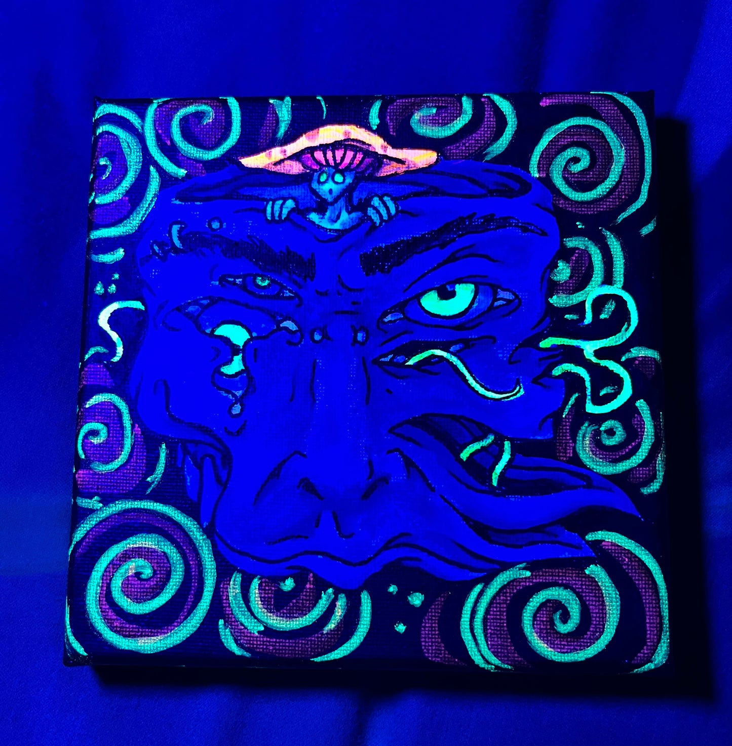 Fungi on the mind Original painting