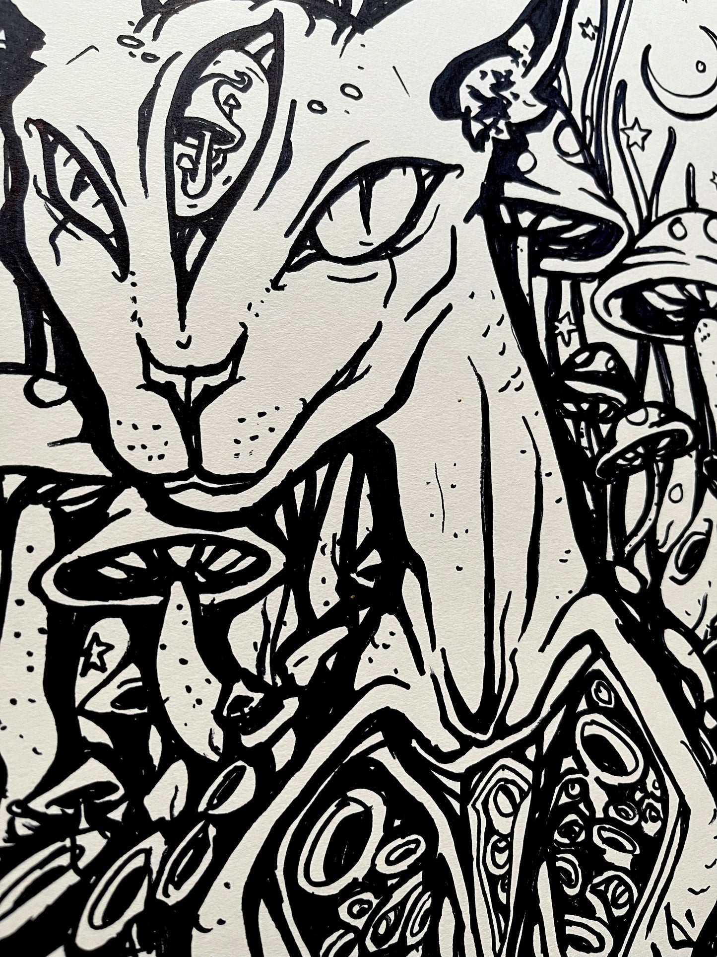 Mono Kitty Poster
