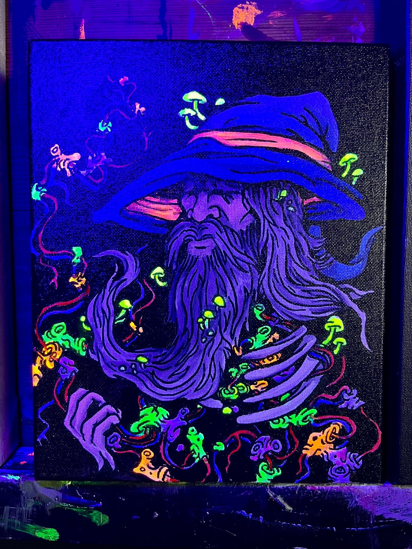 Organic Wizard Original painting