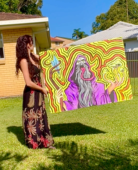 Necro Druid Original Painting