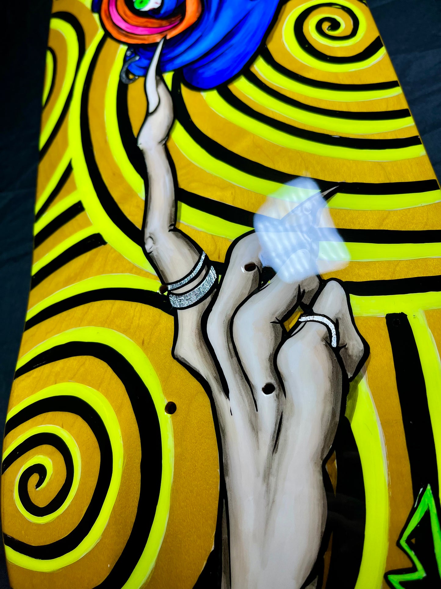 Infected Skateboard