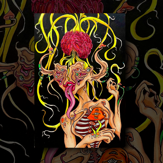 Brain Mutations Chick Poster