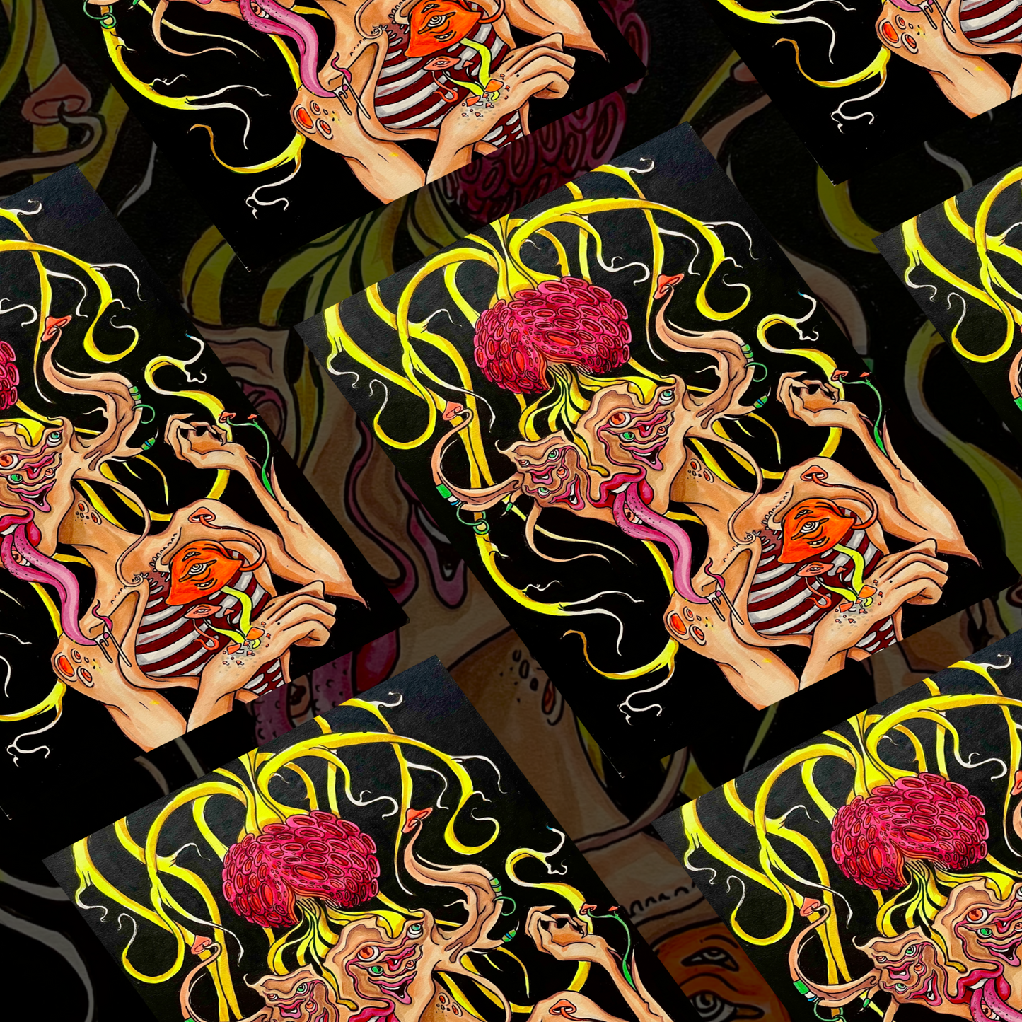 Brain Mutations Chick Poster