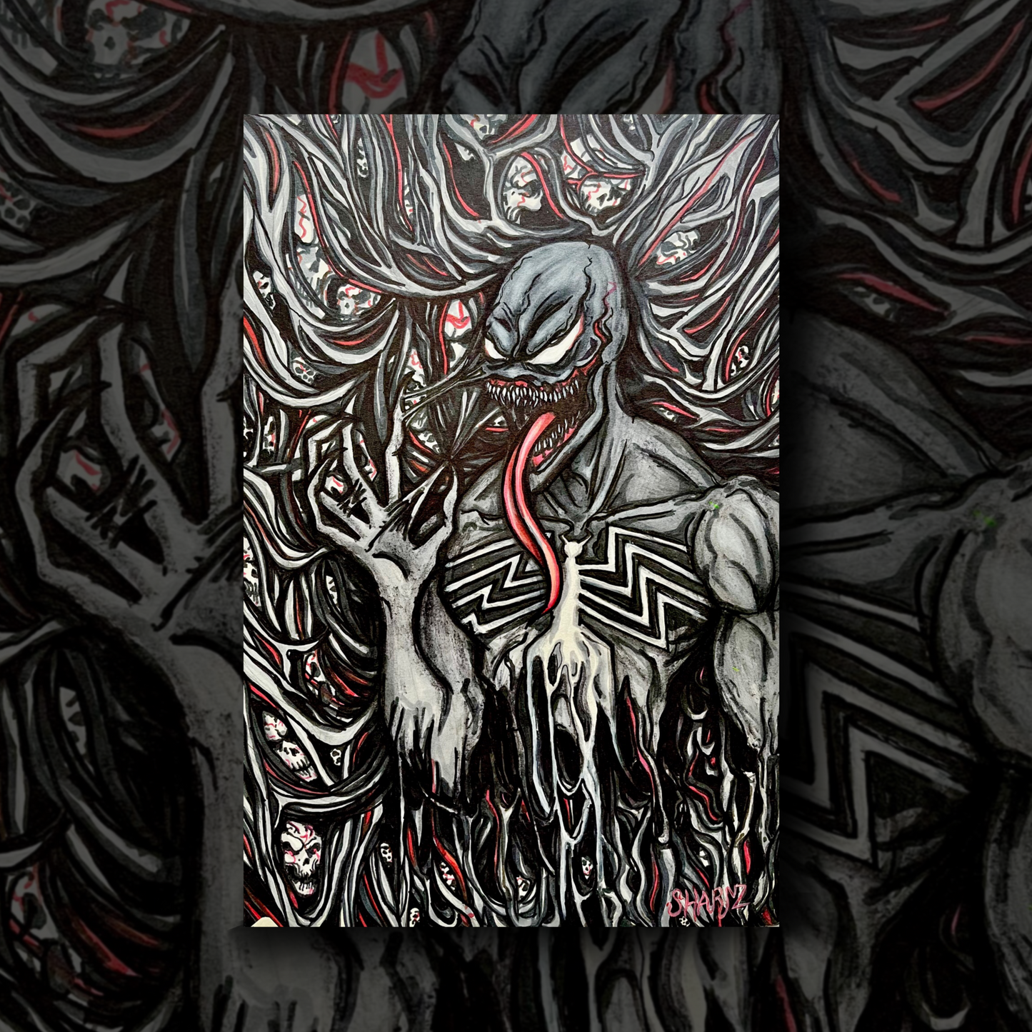 Ripped Venom Poster