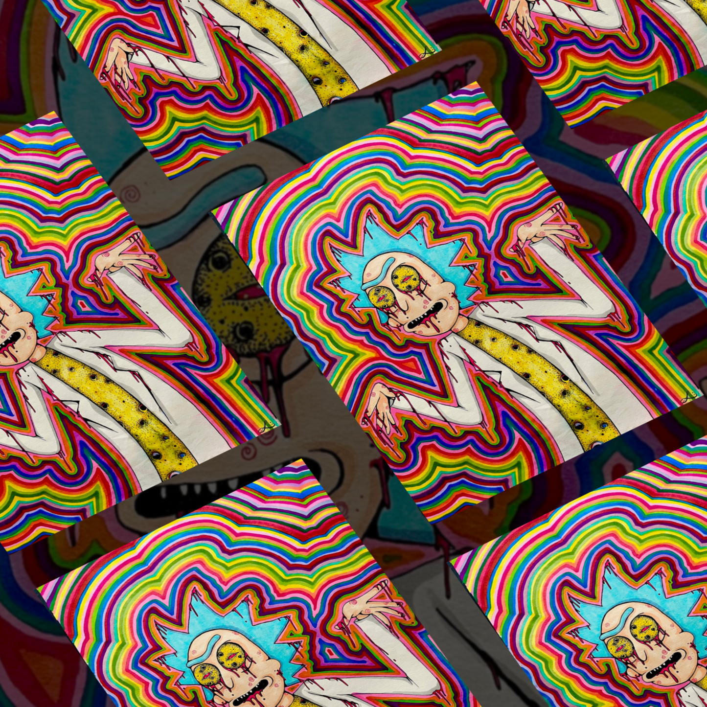 Trippin Rick Poster