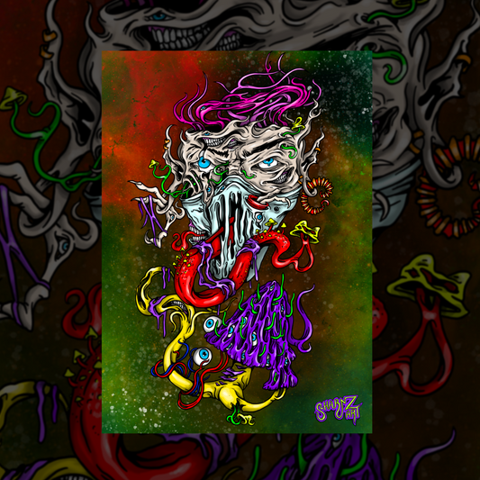 Induced morels Poster