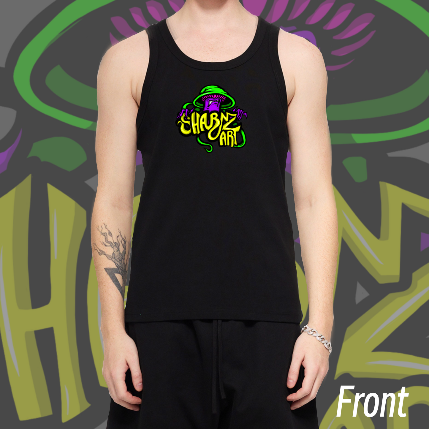 SharnzArt Male Tank Top