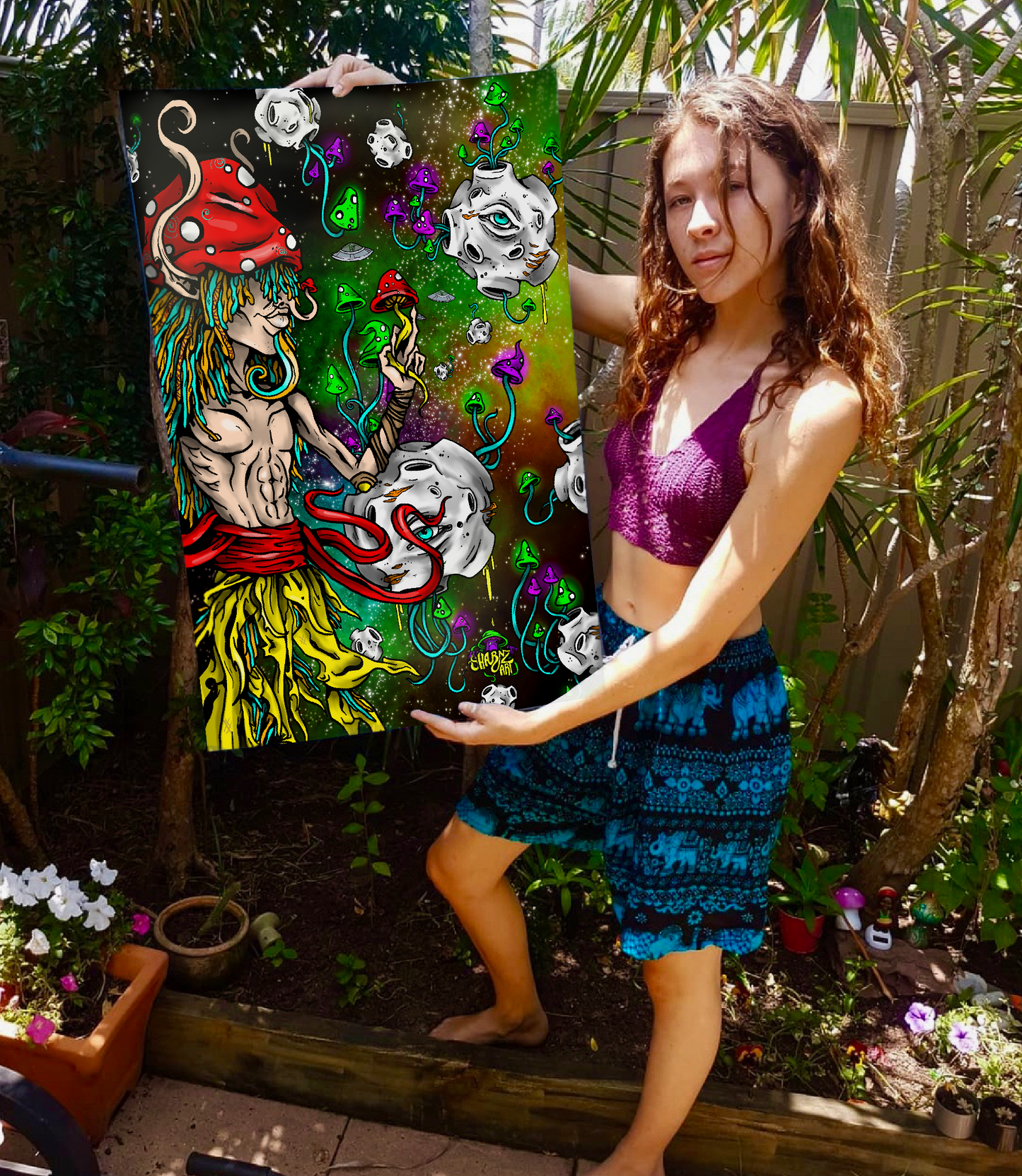 Shroomer Dude Poster