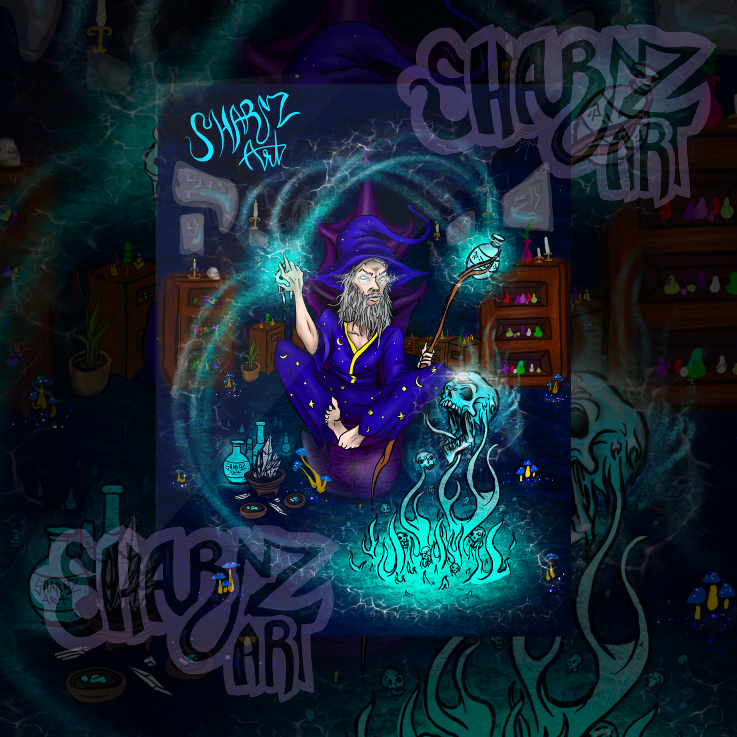 Alchemical Wizardry Poster