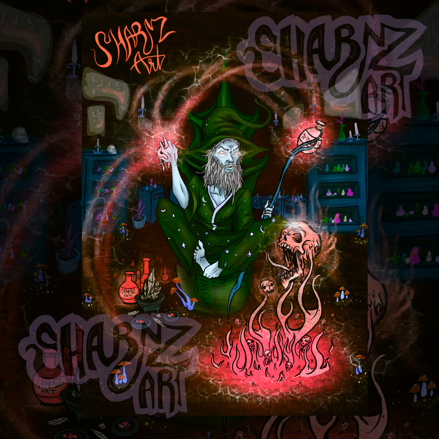 Alchemical Wizardry Poster