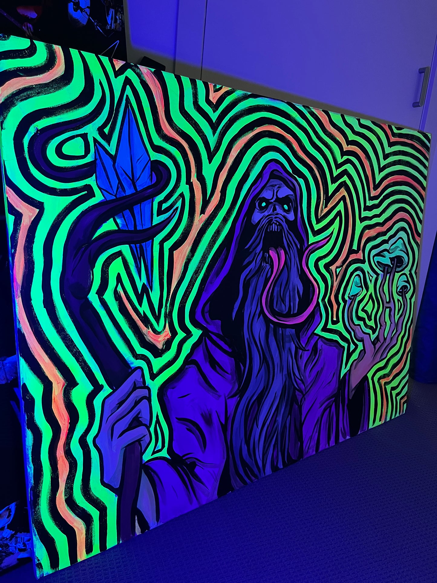 Necro Druid Original Painting