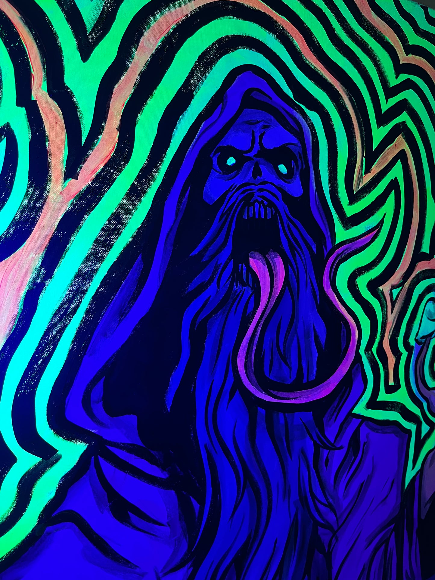 Necro Druid Original Painting