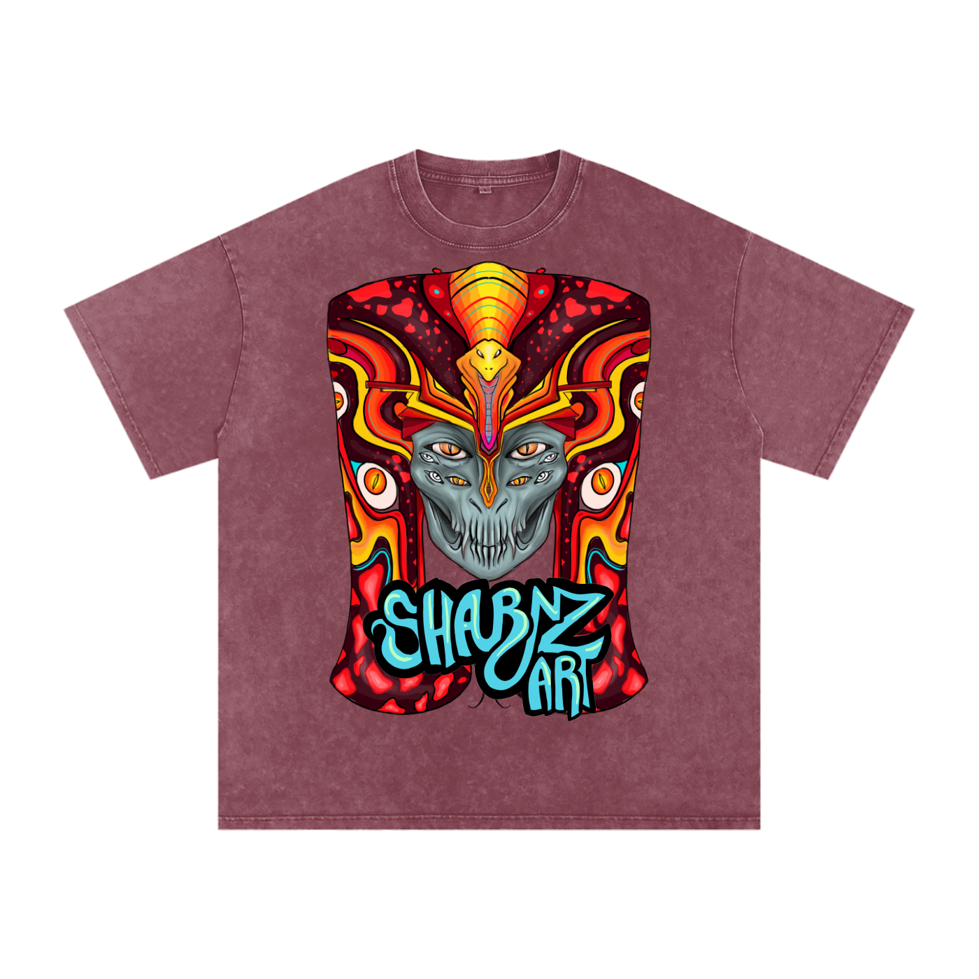 Cosmic Pharaoh Snow Washed T-Shirt