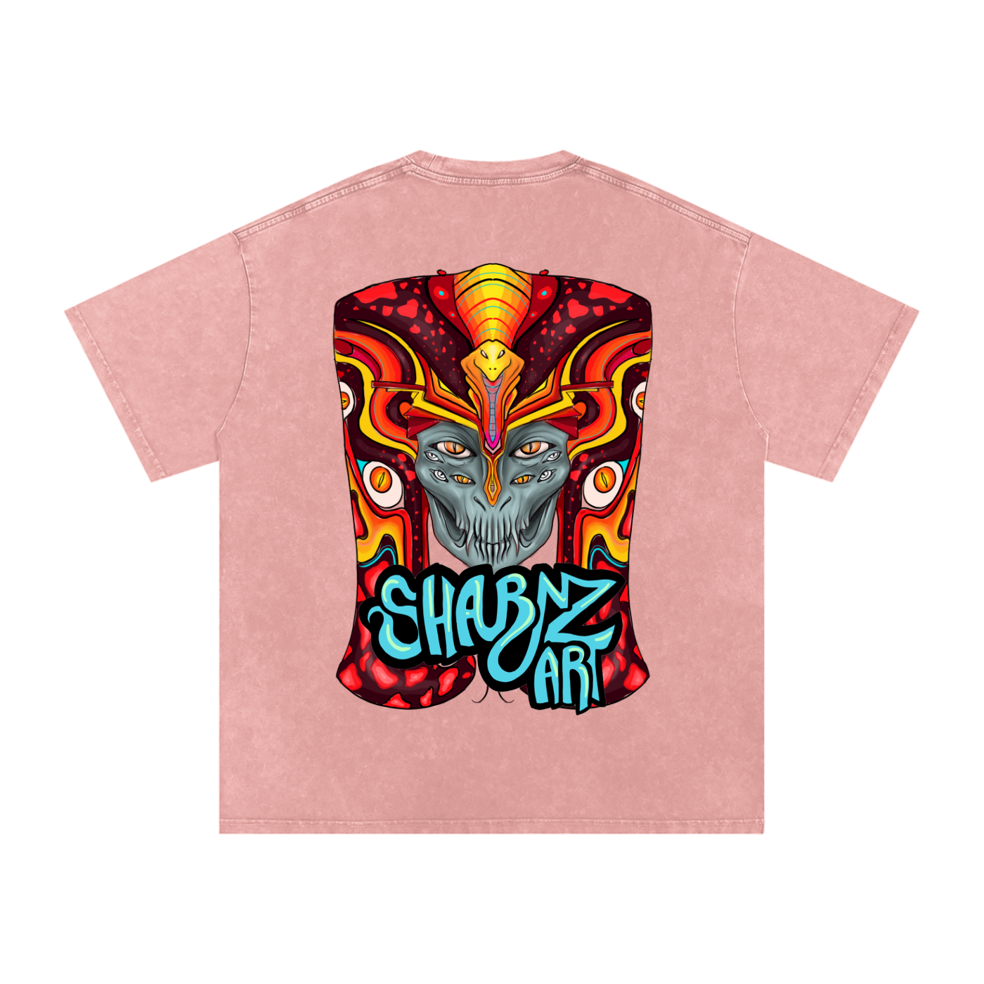 Cosmic Pharaoh Snow Washed T-Shirt