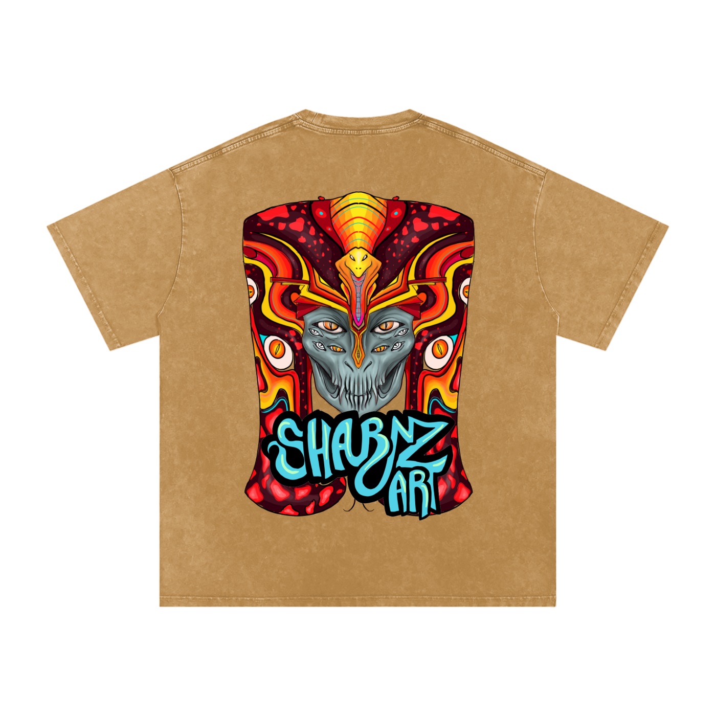 Cosmic Pharaoh Snow Washed T-Shirt