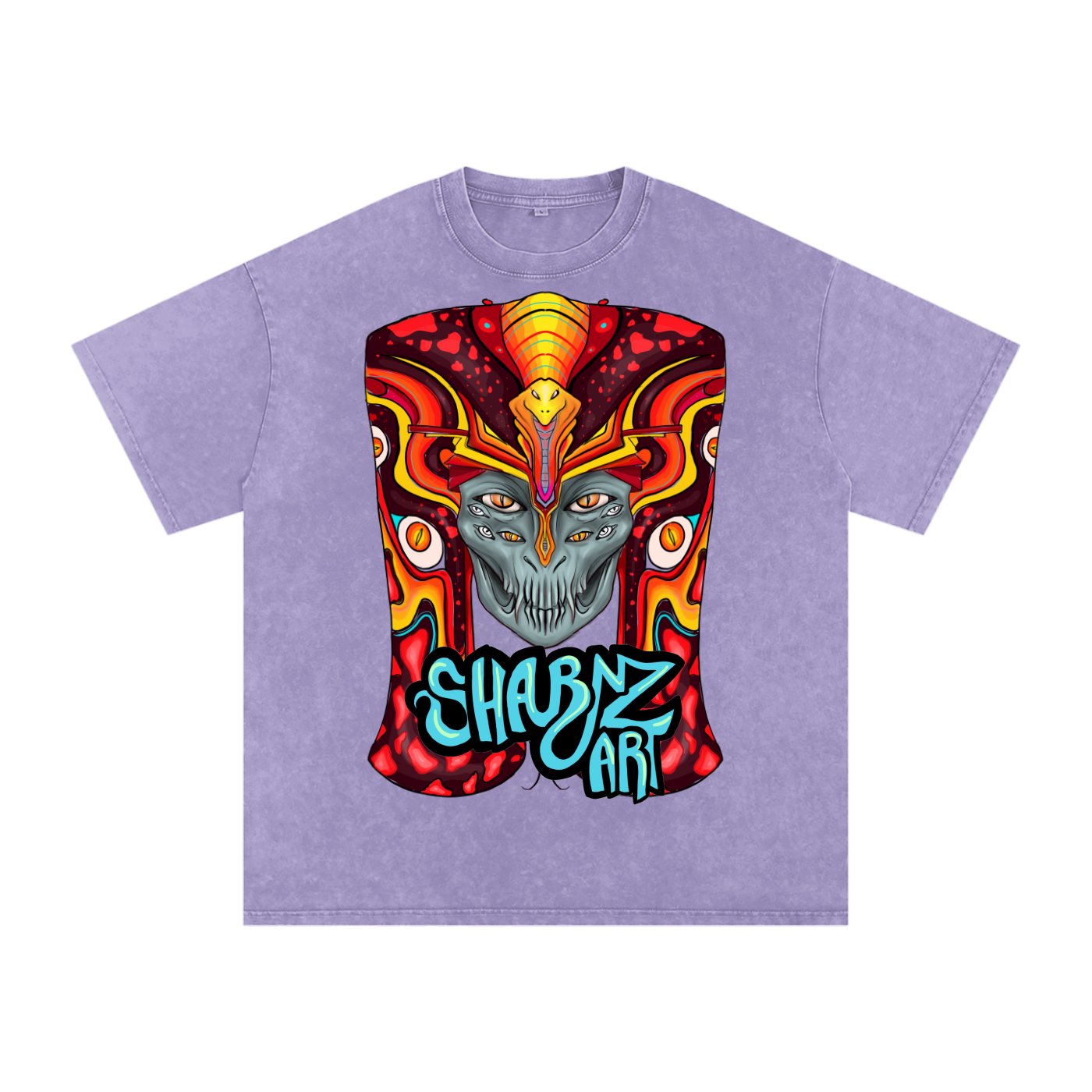 Cosmic Pharaoh Snow Washed T-Shirt
