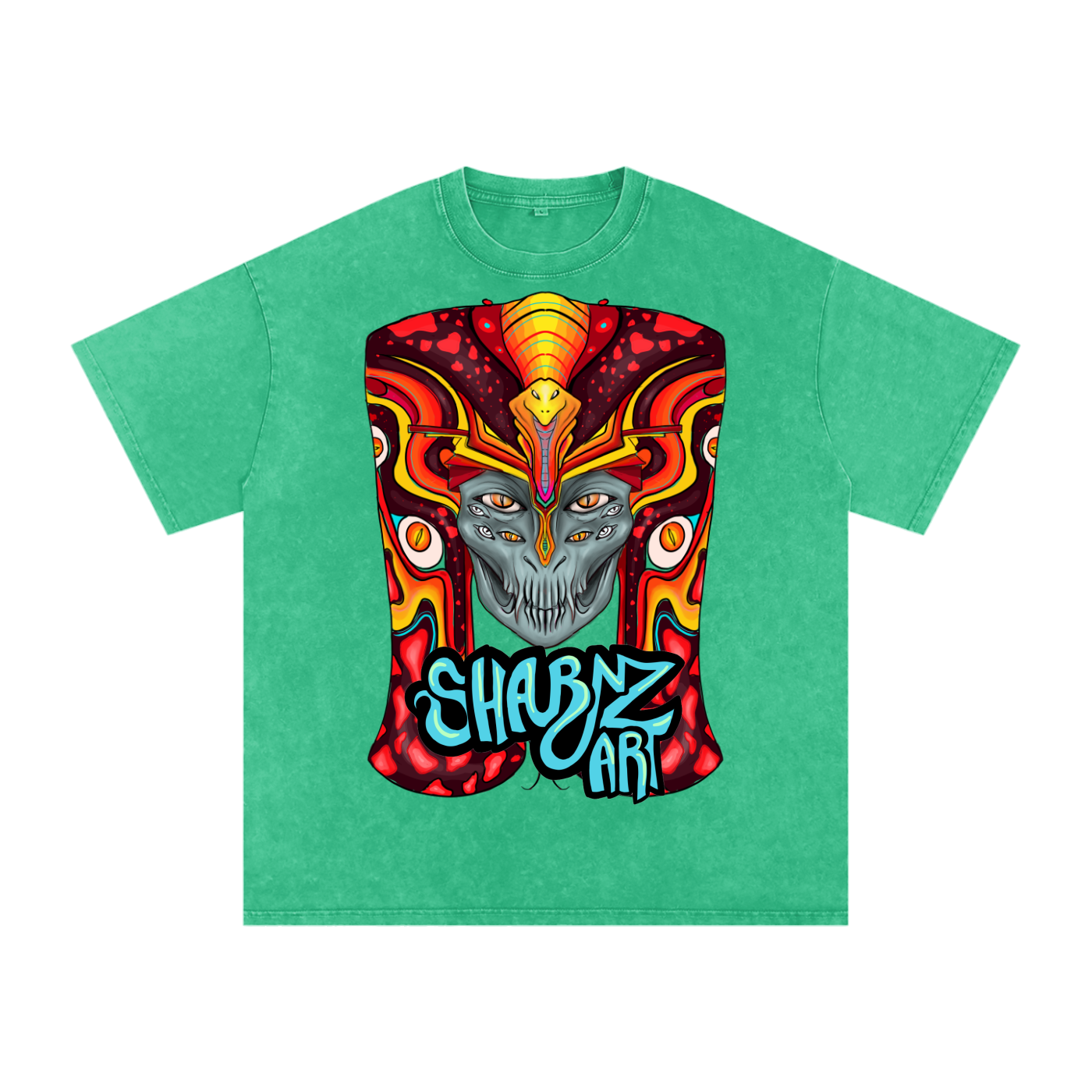 Cosmic Pharaoh Snow Washed T-Shirt