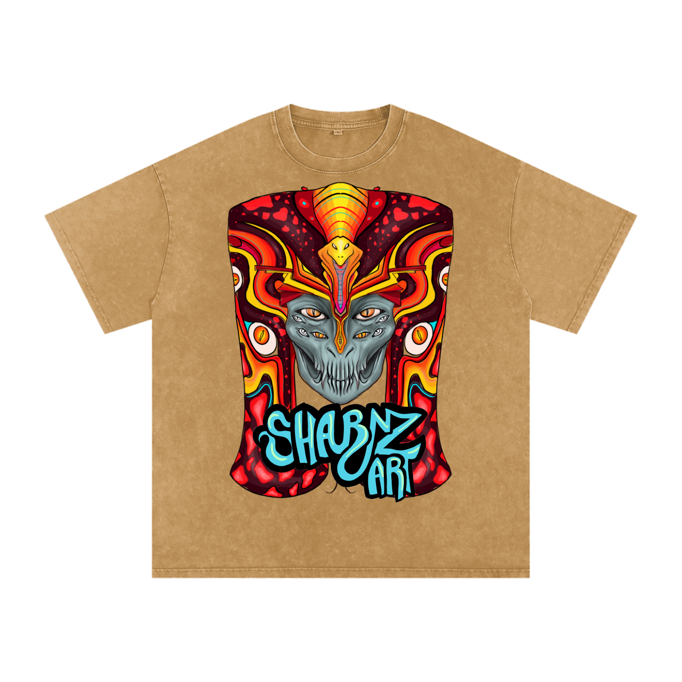 Cosmic Pharaoh Snow Washed T-Shirt