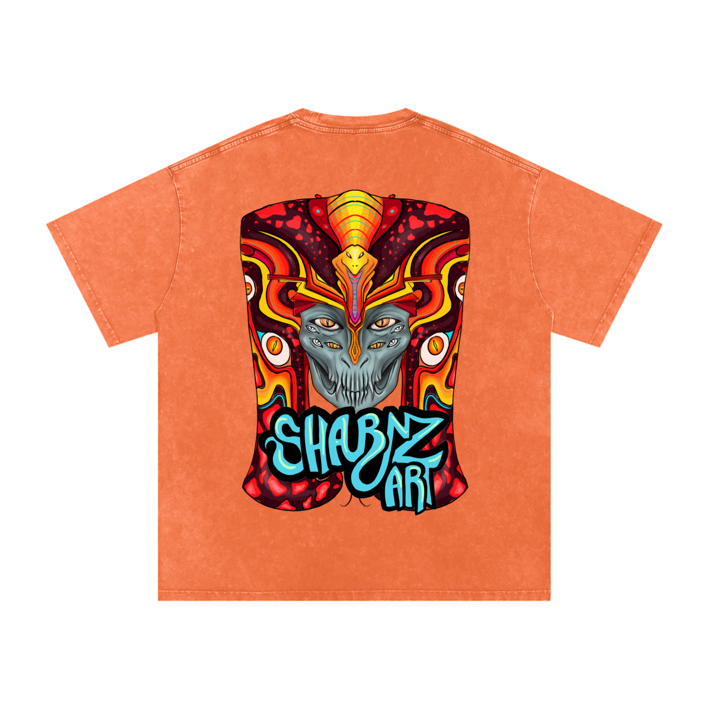 Cosmic Pharaoh Snow Washed T-Shirt