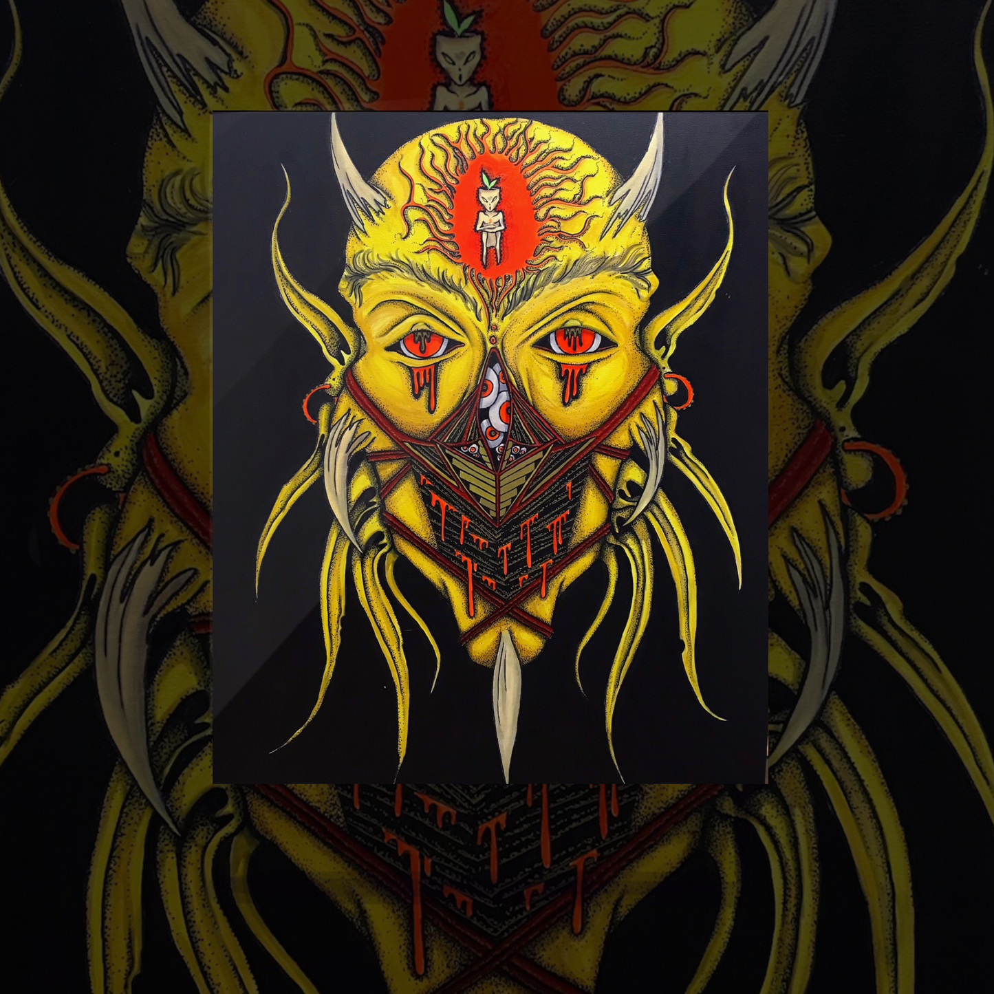 Aztec Being Poster